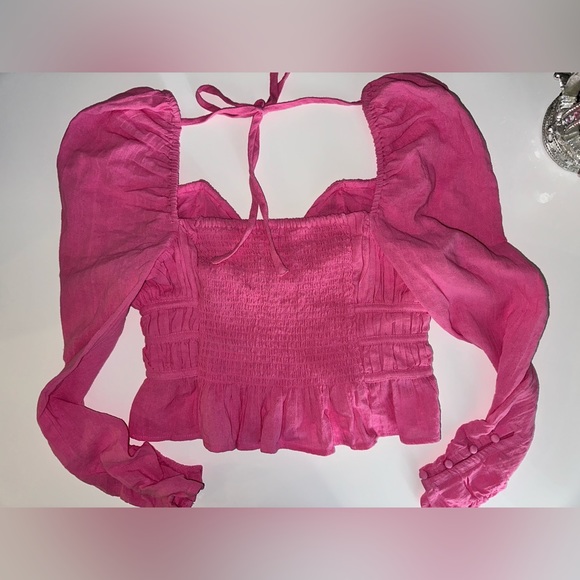 Flash SALE 🚨 FREE PEOPLE WOMENS CHLOE TOP IN AURORA SMALL NWT - Picture 3 of 8